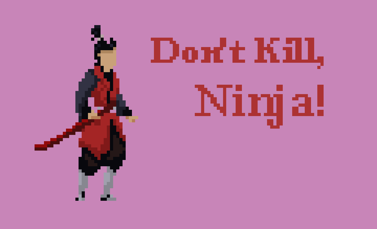 Don't Kill Ninja is a infinite runner where you try not to kill enemies. Made for a game jam. Unity Game Engine