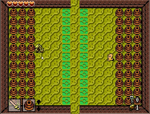 Pangolin Knight - a Link&#39;s Awakening homage web game. Team Built JavaScript Game Engine